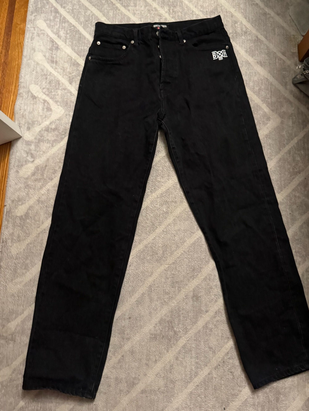 Supreme Bounty Hunter Black Denim Jeans